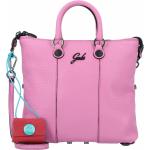 Reduzierte Pinke Elegante Gabs G3 Tote Bags & Henkeltaschen Flamingo aus Leder für Damen 