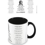 Bunte Game of Thrones Kaffeebecher 325 ml aus Keramik 