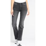 Schwarze Gang Bootcut Jeans aus Denim für Damen Größe XS 