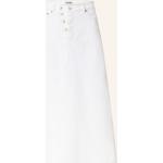 Reduzierte Weiße Ganni Maxi Maxiröcke aus Baumwolle für Damen Größe XS 