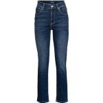 Reduzierte Blaue Klassische Gant Slim Jeans aus Elastan für Damen 