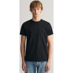 Reduzierte Schwarze Gant T-Shirts aus Baumwolle für Herren Größe XL 
