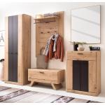 Braune Garderoben Sets aus Holz 