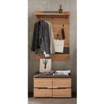Reduzierte Beige Loftscape Garderoben Sets aus Holz 