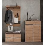 Reduzierte Beige Loftscape Garderoben Sets aus Holz 