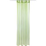 Olivgrüne Moderne Schlaufenvorhänge aus Polyester lichtdurchlässig 