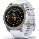 Reduzierte Weiße Sportliche Garmin Armbanduhren mit GPS mit Höhenmesser zum Multisport-Tracking 