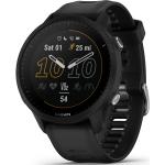 Schwarze Sportliche Garmin Forerunner Damenarmbanduhren mit GPS mit Höhenmesser zum Laufen 