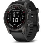 Reduzierte Schwarze Sportliche Garmin Fenix 7S Armbanduhren mit LED-Zifferblatt mit GPS mit Schlaftracker zum Sport 