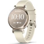 Elegante Garmin Lily Smartwatches aus Silikon mit Touchscreen-Zifferblatt mit Smart Notifications mit Schlaftracker für Damen zum Yoga 