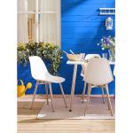 Reduzierte Weiße Gartenmöbel-Sets & Gartenmöbel Garnituren aus Glas 5 Teile 