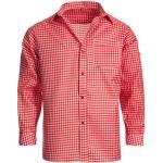Gaudi-Leathers Herren GL6050 Trachtenhemd, Rot (Rot 010), S