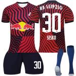 Atmungsaktive RB Leipzig Fußballtrikots aus Polyester 