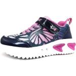 Bunte Geox Sneaker mit Klettverschluss Insekten Klettverschluss aus Gummi rutschfest für Kinder Größe 35 