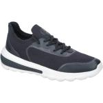 Reduzierte Marineblaue Geox Flache Sneaker aus Polyurethan mit herausnehmbarem Fußbett für Damen Größe 42 