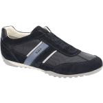 Geox Wells Schuhe Slipper blau weiß U82T5A