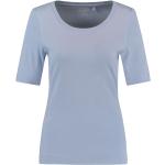 Gerry Weber -  Damen Basic Kurzarm T-Shirt (977061-44081), Größe:44, Farbe:Light Blue (80935)