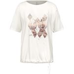 Reduzierte Beige 3/4-ärmelige Gerry Weber Edition T-Shirts für Damen Größe S 