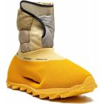 Gelbe adidas Yeezy Sneaker mit Klettverschluss Klettverschluss aus Gummi wasserdicht 