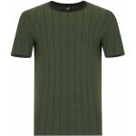 Reduzierte Grüne Kurzärmelige Get Fit T-Shirts aus Baumwolle für Herren Größe L 