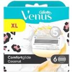 Gillette Venus Nachhaltige Rasierklingen mit Vitamin E für den Körper für Damen 6 Teile 