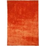 Orange Gino Falcone Hochflorteppiche & Shaggy Teppiche Orangen aus Kunstfaser 