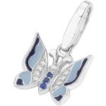 Blaue GIORGIO MARTELLO Charms Insekten aus Silber für Damen 