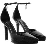 Givenchy Pumps & High Heels - G-Lock platform Pumps In Crocodile Effect Leather - Gr. 40 (EU) - in Schwarz - für Damen