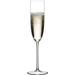 Weiße Riedel Champagnergläser aus Glas 