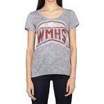Glee WMHS William McKinley High School Heather grau Burnout Boyfriend Junior T-Shirt (Junior Large)