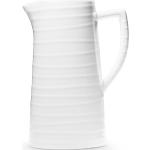 Weiße Gmundner Keramik Wasserkrüge 1,2 l aus Keramik 
