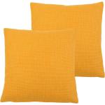 Orange Gözze Kissenbezüge aus Kunstfaser 50x50 cm 2 Teile 