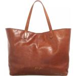 Golden Goose Satchel Bag - Shopper With Logo Stamp - Gr. unisize - in Braun - für Damen