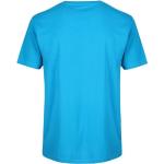 Gold's Gym Herren Muscle Joe Workout Premium Training Fitness Gym Sport T-Shirt, Türkis/Orange, M