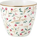Greengate Latte Cup Maise White