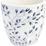 GreenGate - Mini Latte Cup - Ofelia - Keramik - Farbe: White - (ØxH): 7 x 6,5 cm