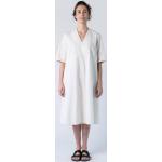 Taupefarbene Elegante Maxi Maxikleider & lange Kleider aus Baumwolle für Damen Größe XL 