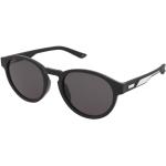 Schwarze Puma Ovale Sonnenbrillen 