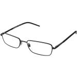 Schwarze Elegante Burberry Rechteckige Brillen aus Metall 