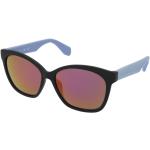 Violette adidas Cat-eye Sport-Sonnenbrillen aus Kunststoff 