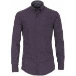 Gepunktete Casual Langärmelige CasaModa Button Down Hemden aus Baumwolle für Herren Größe M 