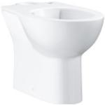 GROHE Bau Ceramic - Stand-Tiefspül-WC Kombination für Aufsatz-Spülkasten ohne Rimless® weiß ohne Beschichtung