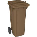 Braune Mülltonnenboxen & Mülltonnenverkleidung aus HDPE 