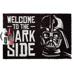 Grupo Erik Kokosmatte Fußmatte Star Wars Welcome to the Darkside - Schmutzfangmatte 40x60 cm - Fussmatte Lustig - Türmatte Innen Star Wars Geschenke