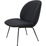 GUBI - Beetle Lounge Stuhl, Schwarz - Schwarz Schwarz