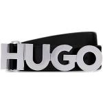 Schwarze HUGO BOSS HUGO Damengürtel aus Rindsleder Größe XL Länge 100 