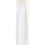 Weiße Guess Straight Leg Jeans aus Elastan für Damen Größe XS 