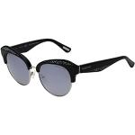 Guess GM0777 5501C by Marciano Sonnenbrille GM0777 01C Schmetterling Sonnenbrille 55, Silber