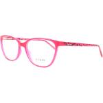 Pinke Guess Damenbrillen aus Kunststoff 