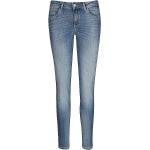 Reduzierte Blaue Guess Curve X Skinny Jeans aus Elastan für Damen Größe XS 